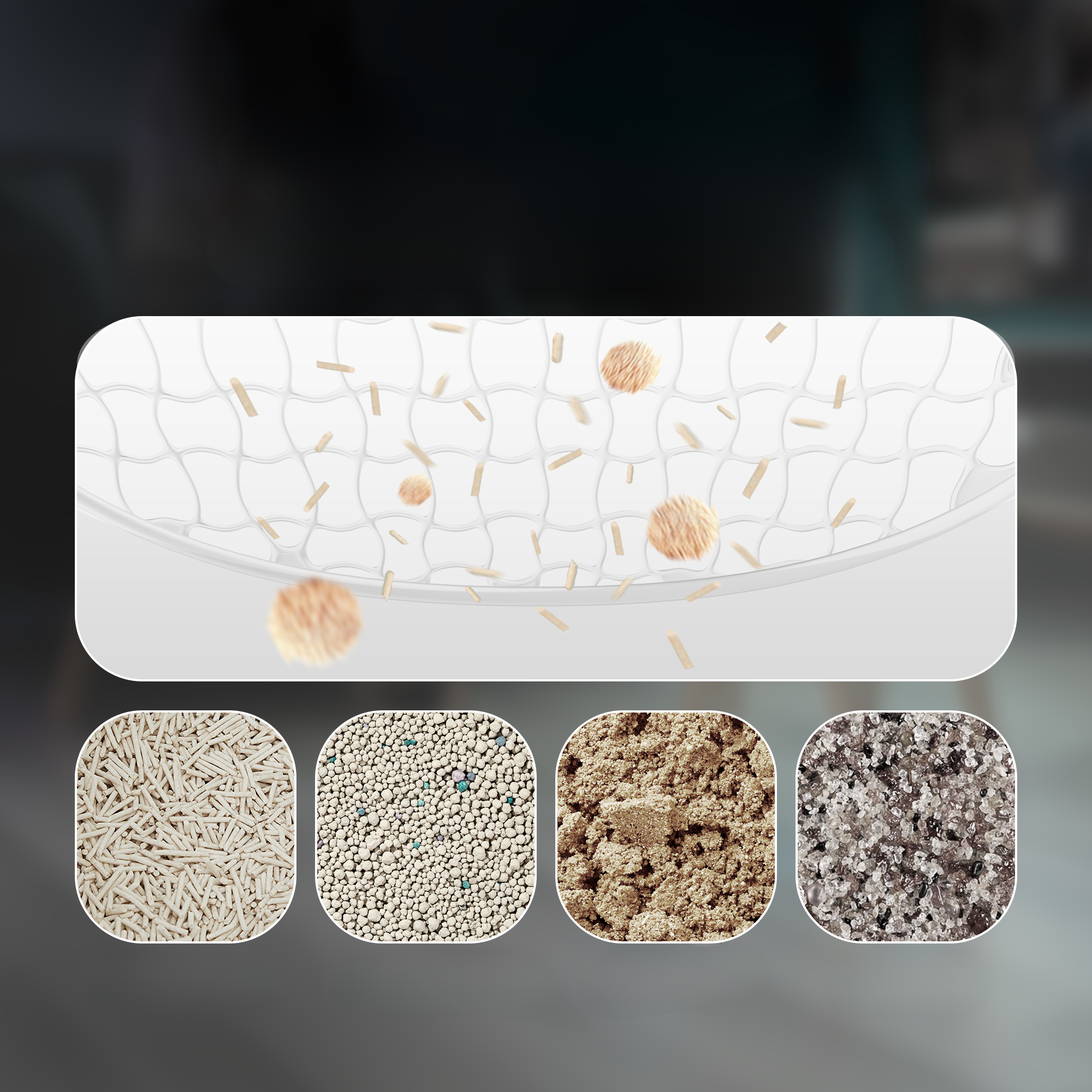 PRE ORDER - Petree Cube - Zelfreinigende kattenbak - Black Edition