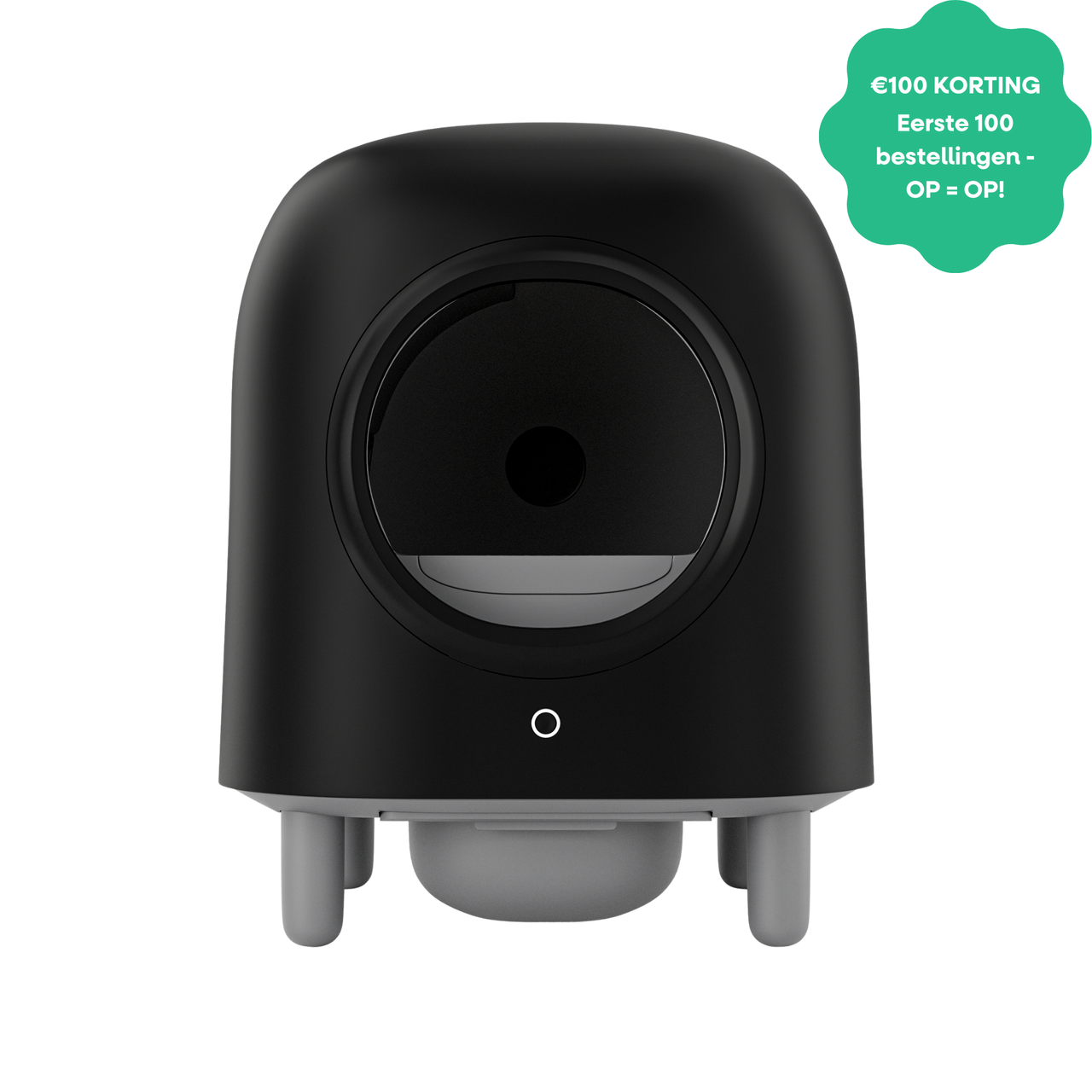 Petree Cube – Selbstreinigende Katzenklo – Black Edition