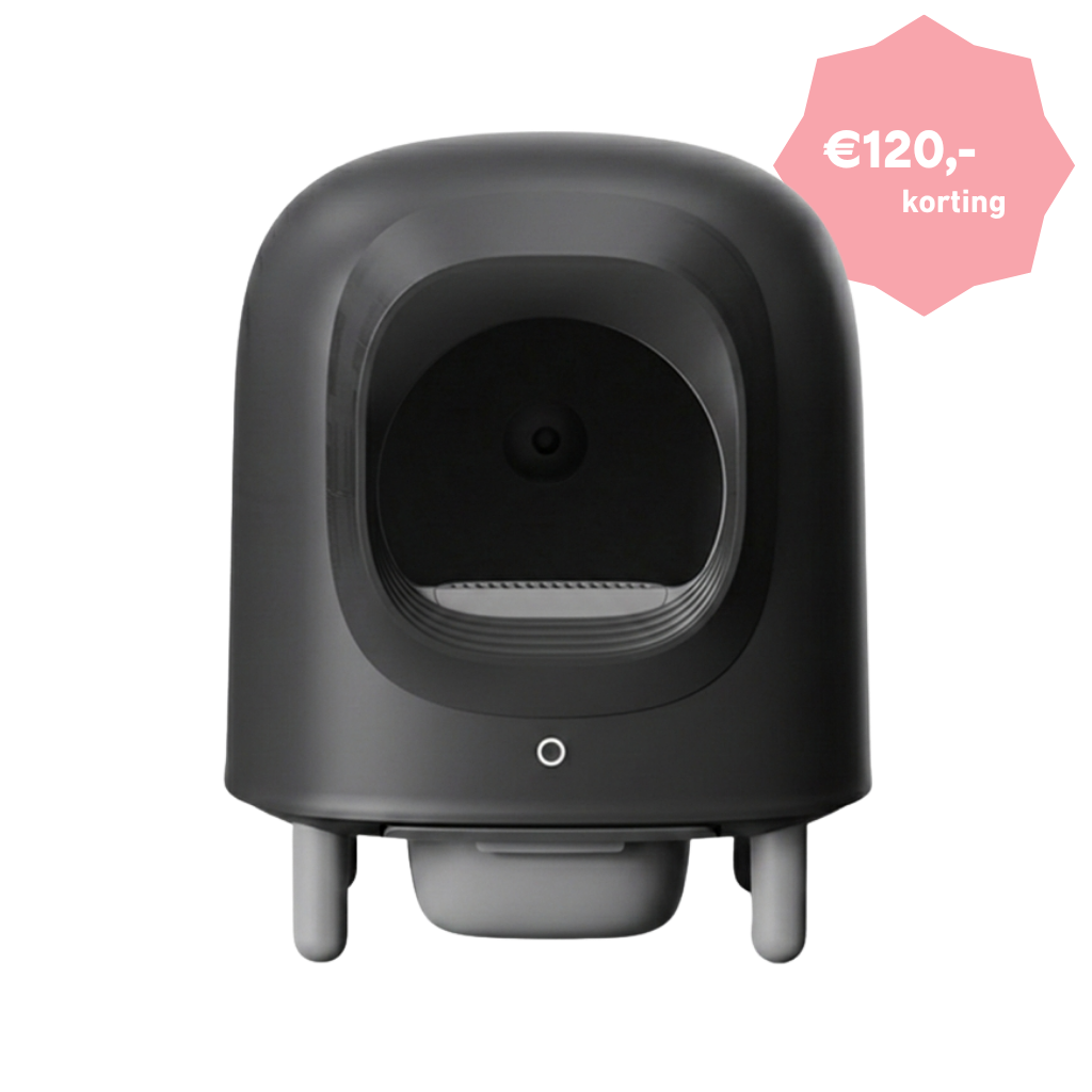 Petree Cube v2 – Bac à litière autonettoyant – Édition Noire