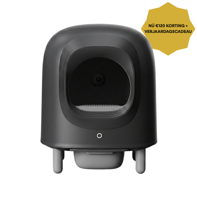 Petree Cube v2 - Zelfreinigende kattenbak - Black Edition