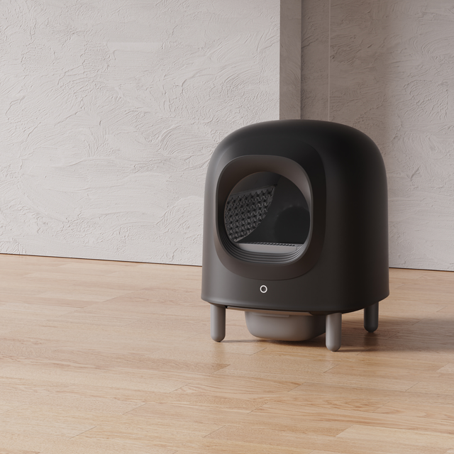 Petree Cube v2 • Zelfreinigende kattenbak • Black Edition
