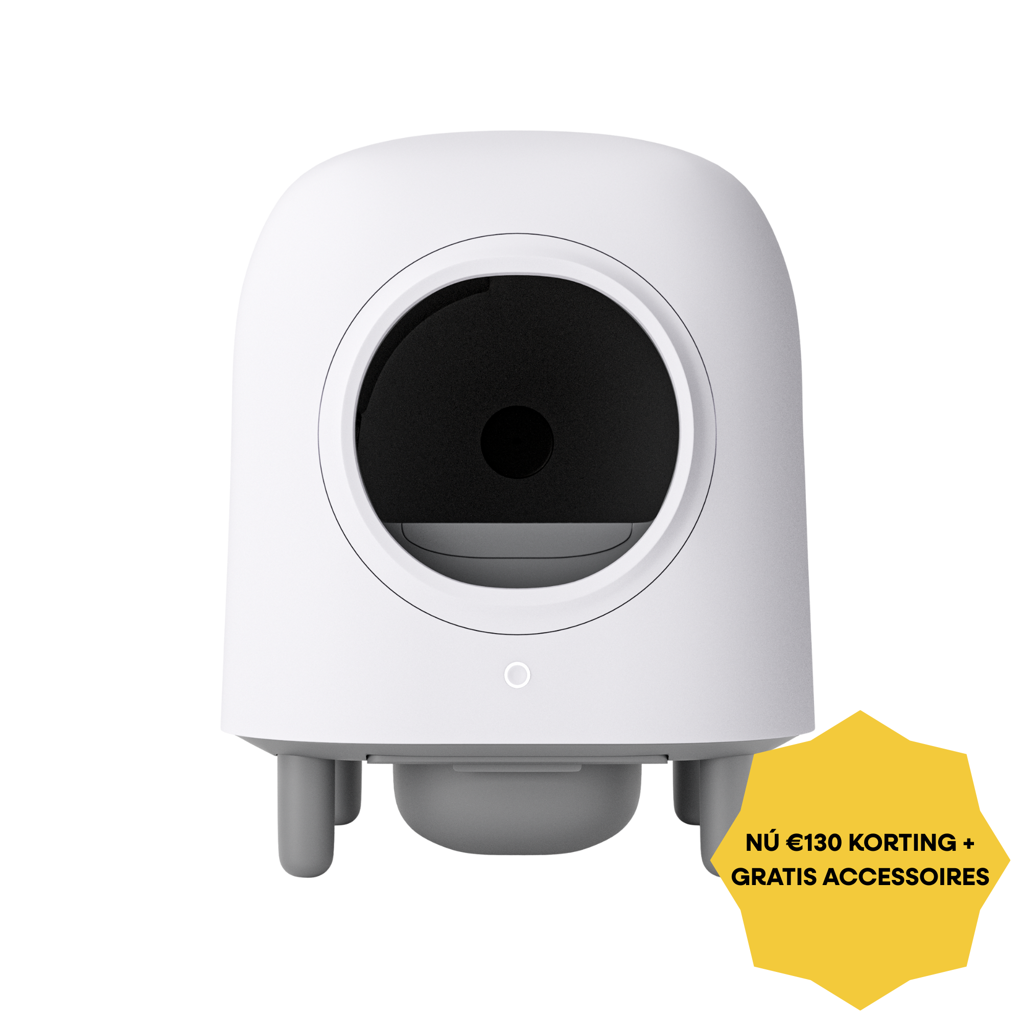 Petree Cube – Bac à litière autonettoyant